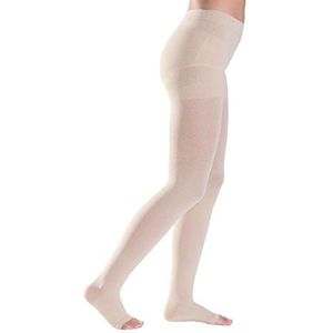 Compressie kousen Sigvaris Magic - bij Pantyhose/KKL1/X-Large/Savanna/Open teen /Normaal/Zonder