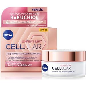 NIVEA Hyaluron Cellular Dagcrème, Anti-Rimpel met SPF 30, Voor Versterkte En Elastische Huid