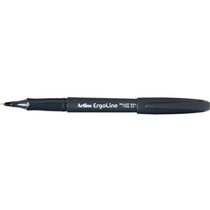 Artline Ergoline Rollerball Pen - Zwart