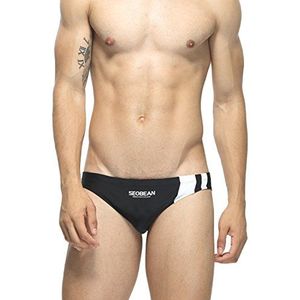 SEOBEAN - 2928 - Zwempak - Zwart - Super Low Rise Competition