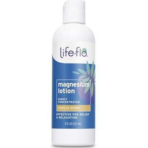 Life-Flo Magnesium Lotion | Magnesiumchloride-supplement afkomstig van Zechstein Seabed | Voor spiermassage en ontspanning | 8 fl oz