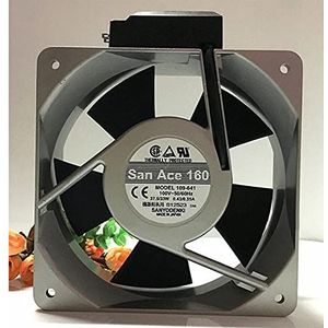 For SANYO Aluminum Frame AC Fan 109-641 110V 160 * 160 * 51MM Inverter Axial Fan