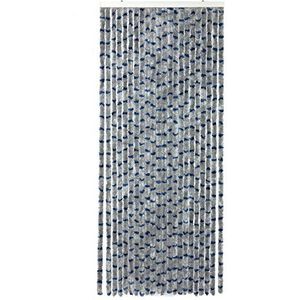 Arisol Vliegengordijn - Caravan - 'kattenstaart' - 185x56 Cm - Grijs/blauw