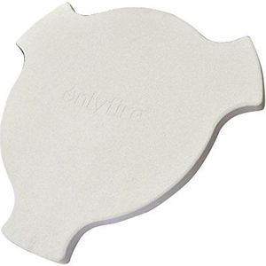 Onlyfire Pizza steen deflectorsteen Ø 34 cm Compatibel voor Big Green Egg en AKORN Kamado, buitenste cirkelomtrek