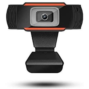 Webcam, Webcam 1080p vol HD USB Webcamera met microfoon USB en afspelen Video-oproep Hd Webcam for Pc Computer laptop gamer webcast(ORANGE 1080P(2MP))