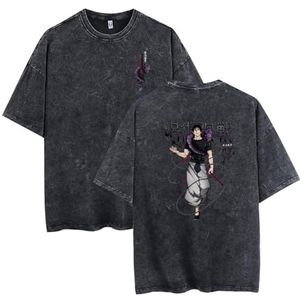 bngkauyexdc Anime Fushiguro Toji T-shirt Japans Cosplay Casual T-shirt Klassieke Mode Losse Korte Mouw Unisex, 17, XS