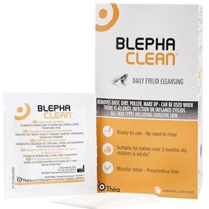 Blephaclean - 20 Steriele Kompressen - Voor Zachte Reiniging van Oogleden en Wimpers