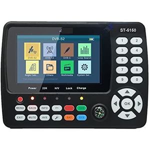 Satellietzoeker ST-5150 DVB-S2 DVB-T / T2 DVB-C COMBO BETER 6980 Digitale satellietmeterzoeker H.265 WS-6933 KPT-716TS