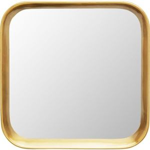 Kare Design Spiegel Vincenza 43 x 43 cm, goudkleurig