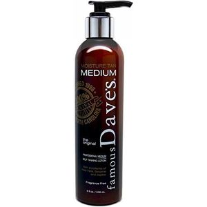 Beroemde Dave's Moisture Tan *15.000 TESTIMONIALS* Zelfbruiner 240ml Professionele Tanning Lotion