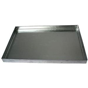 BitWa Asbak 50 x 35 cm, voor een barbecue, open haard, barbecue, ovenkast, grillkist, open haard, schaal, kist, asbak 500 x 350 mm