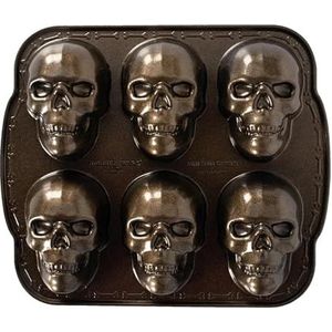 Metalen Bakpan - Schedel - Bakvorm - Halloween - 3D Ontwerp