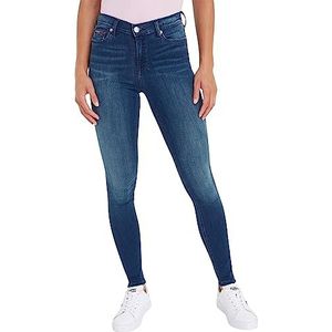 Tommy Jeans Nora Mr Skny Nnmbs Jeans voor dames, Nieuw Niceville Mid Blue Stretch, 29W / 28L