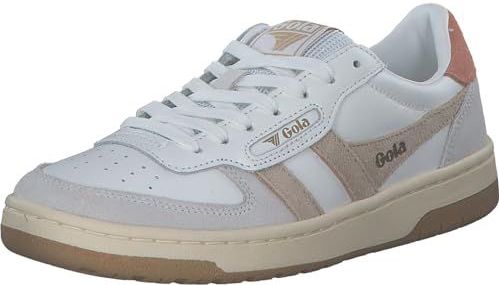 Gola - Hawk - Sneakers - Wit/Zwart/Goud