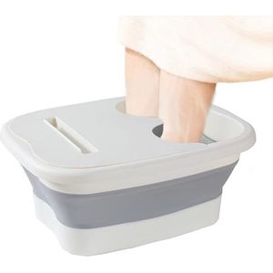 Stressverlichtende voetspa, opvouwbare voetenbad, ruimtebesparende voetenbad, opvouwbaar voetenbad, emmer groot voetenbad en schoonheidsaccessoires voor voetspa