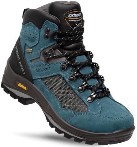 Grisport Everest Mid blauw wandelschoenen uni