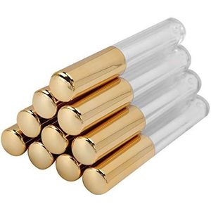 Lege lip-nagellakbuis, herbruikbare doe-het-zelf lipgloss-houder voor persoonlijke reissalon, Standaard