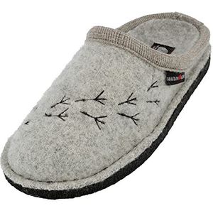 Haflinger Klompen muilezels voor dames Flair Songbird 313094, grootte:42, kleur:Grijs
