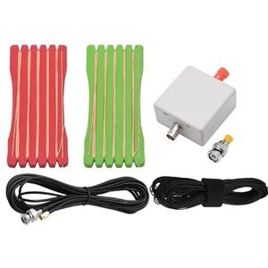 Korte kabelantenne LW1650 Draagbare lange-draads kortegolf radioantenne 1,6-50 MHz antenne