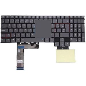 Tsjechisch US UK TI Hongaars RGB-verlicht toetsenbord voor Lenovo Legion S7 16IAH7 16ARHA7 Y9000X R9000X 2022 Toetsenborden PT5SY SN21F36029(Czech Slovakia RGB)