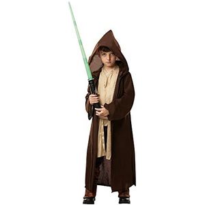 Rubie's Officiële Disney Star Wars Jedi badjas met capuchon, luxe kindermaat klein, leeftijd 3-4 jaar