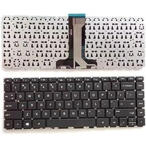 Voor HP 14-BF TPN-W125 Q186 Q187 Q189 C131 C121 laptoptoetsenbord(Black US)