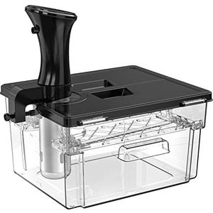 Sous Vide Container 11 L Sous Vide Set met Deksel en Rek Sous Vide Containers Compatibel met de meeste Sous Vide Cookers