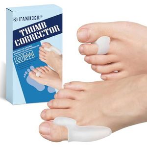 Teenspreider - Siliconen - Hallux Valgus Corrector - Universele maat