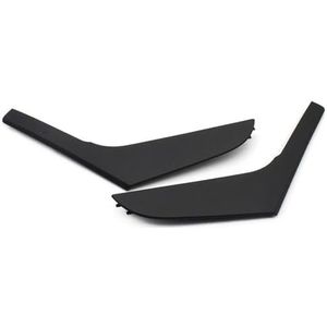 Kasiwen Auto-interieur Deurgreep Cover Panel Trim Vervanging Voor VW Voor Golf 6 GTI MK6 2009 2010 2011 2012 2013 2014 auto-onderdelen (Color : Black 1 pair)