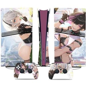 Voor PS5 PRO Skin Digital Edition Console En Controller Vinyl Cover Skins Wraps Krasbestendig, Compatibel Met Voor PS5 Digital Edition Pro 38162 Geen Schuimvorming Bubbelvrij