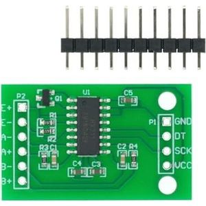 Menselijke weegschaal Weegcel + HX711 AD Module Gewichtssensoren Elektronische weegschaal Weegdruk DIY Kit Betrouwbare gegevens(HX711)