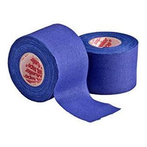 MUELLER Sports Medicine MTape Rolls, Quality Athletic Tape, Easy to Tear for Fast & Effective Taping, 1.5"" x 10 Yards Per Roll, 2 Rolls, Royal Blue