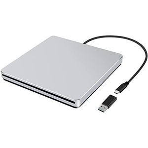 USB C Superdrive NOLYTH USB3.0 Externe DVD CD Drive Externe DVD CD Burner Drive compatibel met MacBook Air/Pro/Laptop/PC/Windows 10