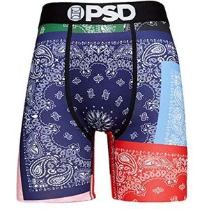 PSD Bananenondergoed voor heren, Zwart/Bandana's, XL