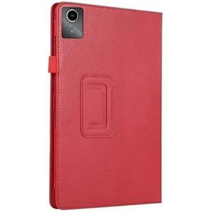 Tablethoes geschikt for Lenovo Tab M11 Case TB-330FU 11 inch tablet PU lederen slanke shell cover(Red)