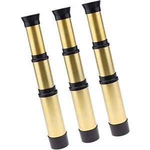 verrekijker gouden vintage handheld telescopische telescoop voor kinderen monoculaire telescoop, draagbare lichtgewicht piraat verrekijker geschenken voor kinderen 3 stks/set