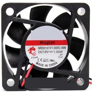 Voor SUNON MB50151V1-000C-A99 DC 12V 1,05W 50x50x15mm 2-draads serverkoelventilator