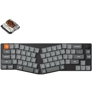 Keychron - K11 Max - Toetsenbord - RGB - Draadloos - Bruine Switches