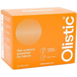 Olistic WOMEN 28 ampullen tegen haaruitval voor vrouwelijk haar, versterkt de haarvezels en voorkomt haaruitval, natuurlijk, veganistisch, glutenvrij