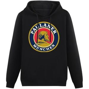 Pullover Warm Hoodies Paulaner Munchen German Beer Drink Alcohol Hoody Black XL