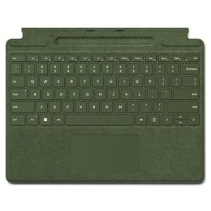 Microsoft Surface Signature Keyboard, bosgroen, compatibel met Surface Pro 8, Pro 9 en Pro X (Azerty-toetsenbord)