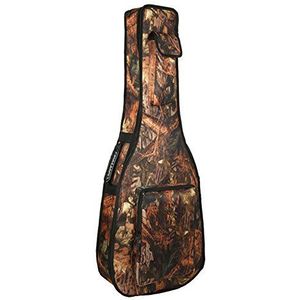 Oxford nylon gitaarhoes, gewatteerd, waterdicht, schokbestendig, Bruin, Middle, Klassiek