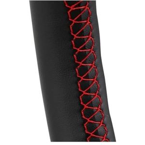 Wielbeschermer Voor 308 Oude Voor 408 Handgestikte Lederen Autostuurhoes Autostuurhoes(Red Thread)