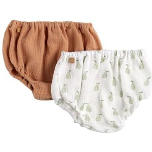 Bloemenbroek voor baby's, katoen, 2 stuks