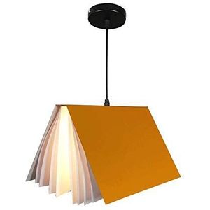 LED-boek Hanglamp Creatieve Boek-vorm Opknoping Licht Moderne Boekhandel Acryl Plafond Suspensie Verlichting Voor Slaapkamer Nachtkastje, Woonkamer, Studie, Boekhandel Decoratie (Color : Yellow)