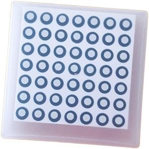 Scanning Marking Dots Handgebrachte 3D-scanner G-meter Mark Point Hoog reflecterende doelpositioneringspunt 6 3D-scanning Binnenmarkeringspunt Meetpunt Markering(General viscosity(6mm))