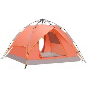 Tent, kampeertent, opvouwbare draagbare volautomatische snelopen zonnescherm waterdichte tent voor kamperen, tenten voor kamperen, strandtent (kleur: esdoornbladkleur)