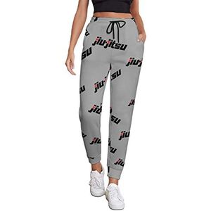 Jiu Jitsu Athletic Joggingbroek voor dames, joggingbroek, loungebroek met zak