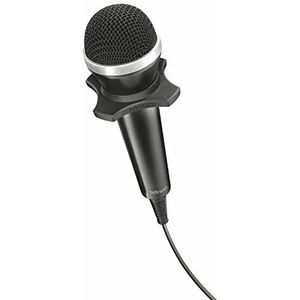 Trust Starzz Draagbare USB-microfoon voor PC en laptop, zwart