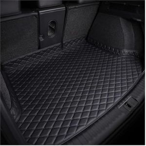 Autokofferbakmatten Voor Subaru Voor Impreza WRX 2007-2015 Krasbestendig Kofferbakbekleding Mat Waterdicht Anti Kras Anti Slip Tapijt Auto Lederen Kofferbak Matten(A-Black)